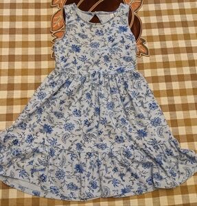 Janie and Jack Blue Floral Dress